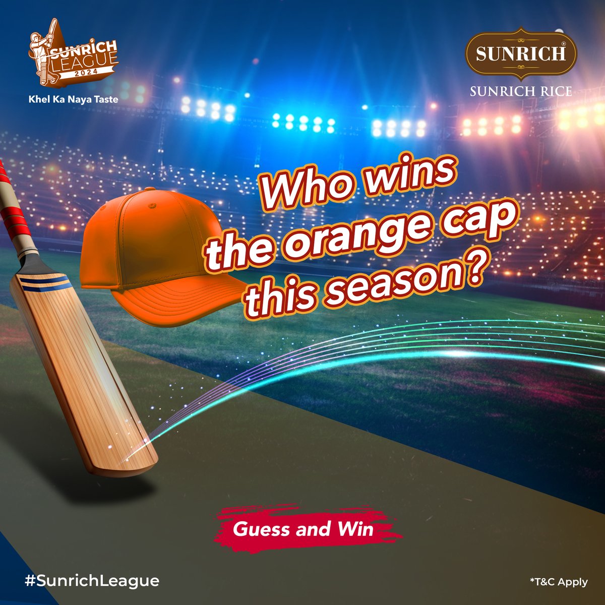 Who do you think will score the maximum runs this season? Predict to win hampers. Participation rules: 1. Follow Sunrich Rice on IG/FB/X 2. Participate the contest, comment and tag us 3. Share it with your friends #SunrichRice #SunrichLeague #RohitSharma #PredictAndWin #Contest