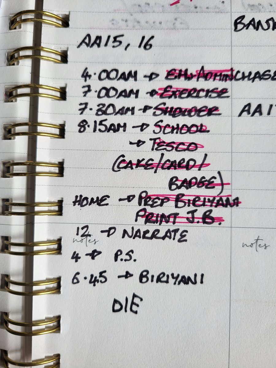 Going strong on the to do list and looking forward to death, ie asleep on the sofa by 7.30.