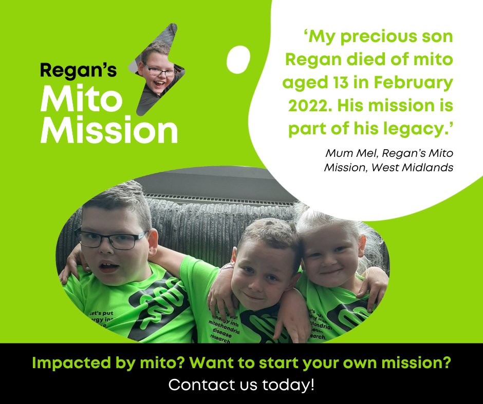 By starting your own Mito Mission you will have an easy way to raise awareness amongst your family, friends and community, along with funds for research and support.  
If you are interested, get in touch!

#mymitomission #regansmitomission #mitoawareness #mitochondrialdisease