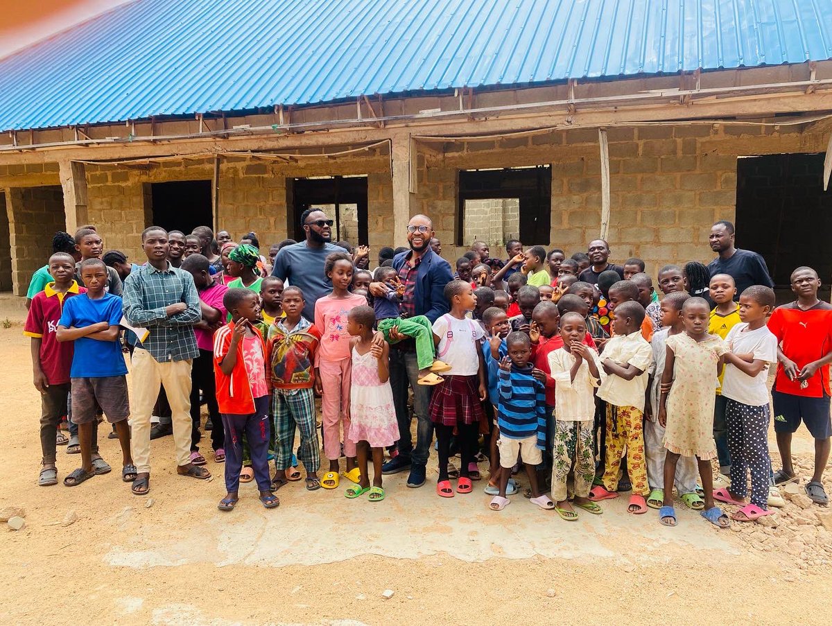 mistaflex's tweet photo. Yesterday’s Birthday Orphanage visit #Houseofrecab #felixatufoundation https://t.co/g4hEGOUbmk