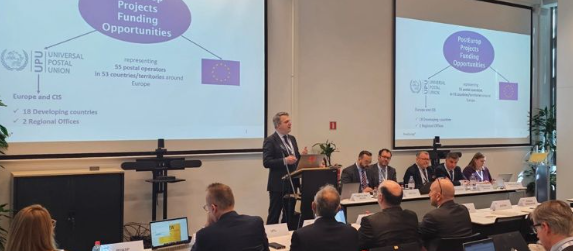 PostEurop's tweet photo. We are fortunate to be a part of the CERP plenary held in #Brussels.  CERP is an important stakeholder responsible for postal regulation, European coordination and preparation for @UPU meetings.  

Read this quick summary from our SecGen @SzebenyB👉https://t.co/whx8458AqQ https://t.co/MJYsC2UsCP