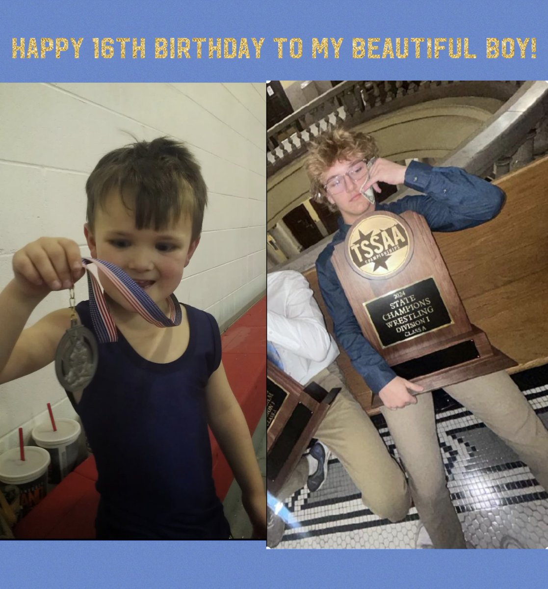 Happy 16th Birthday to my son Colin😍😍