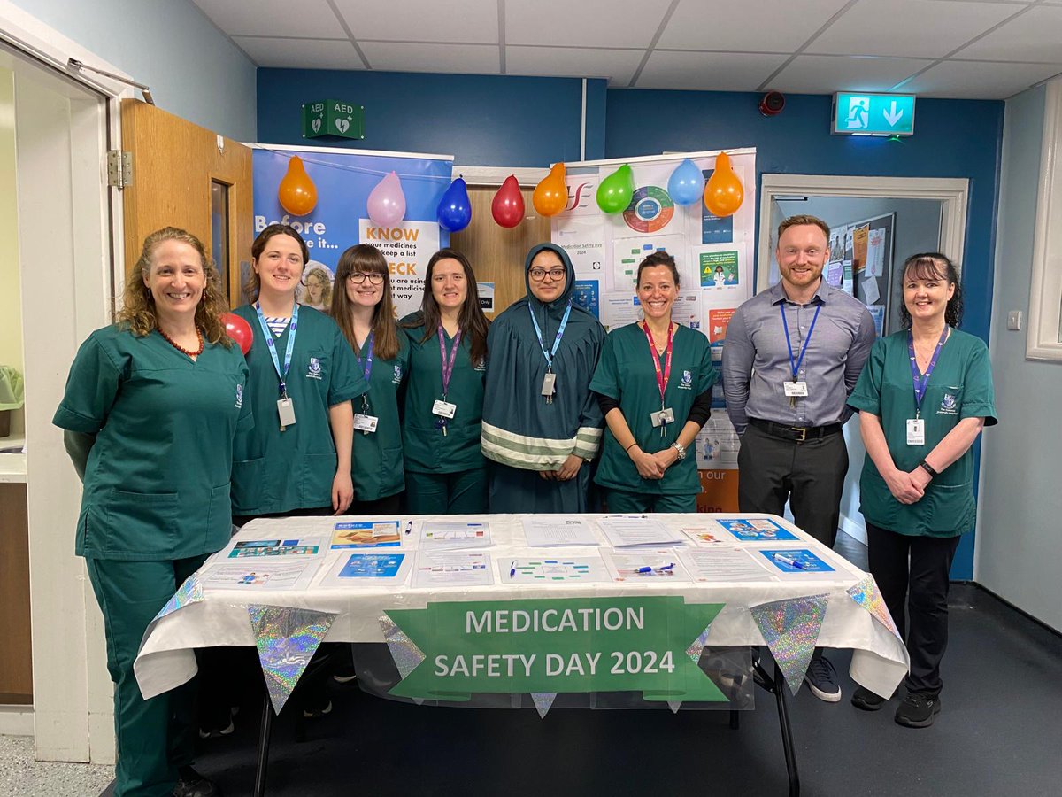 💊Celebrating Medication Safety Awareness at The NMH! Our Pharmacy & Medication Safety Teams are spreading awareness on safe administration of medication and encouraging those taking medication to take an active role in managing their medication! #TeamNMH #knowcheckask #safermeds