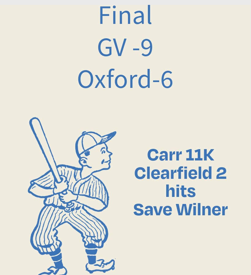 Great Valley Baseball Boosters tweet media