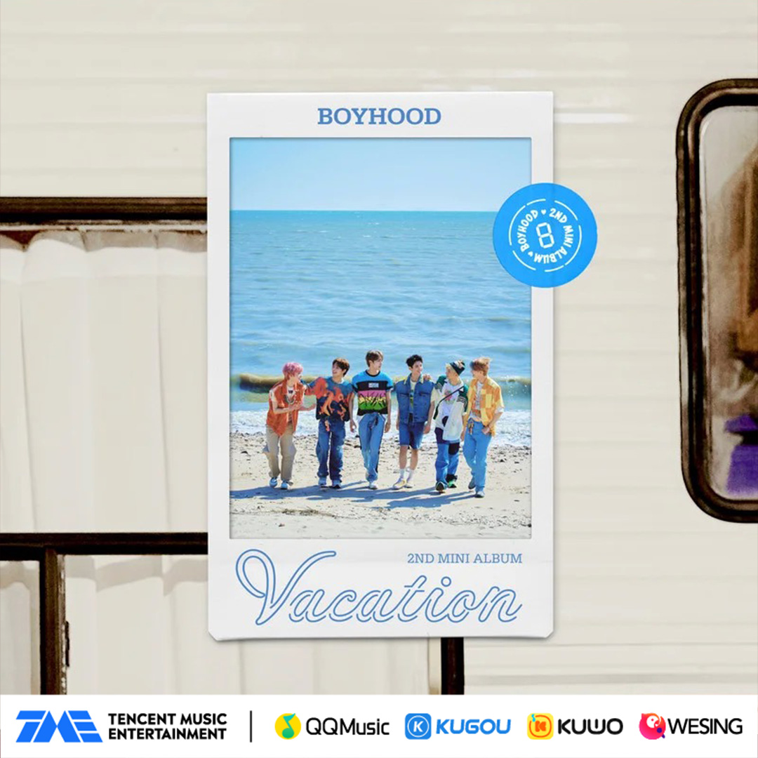 #BOYHOOD returns with their second mini album “Vacation” filled with the vibes of a joyful summer holiday! Let's spend a happy and blissful summer vacation with BOYHOOD! #TME #TMENewRelease