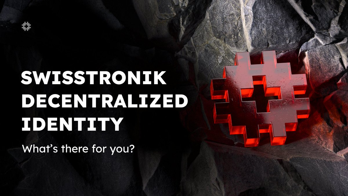 🎉Big news! We’re finally releasing the details about Swisstronik Decentralized Identity (SDI): one of the key pillars of Swisstronik platform 🌋

Check our new article to learn how it works, who will benefit from it, how it’s different from other decentralized identity solutions
