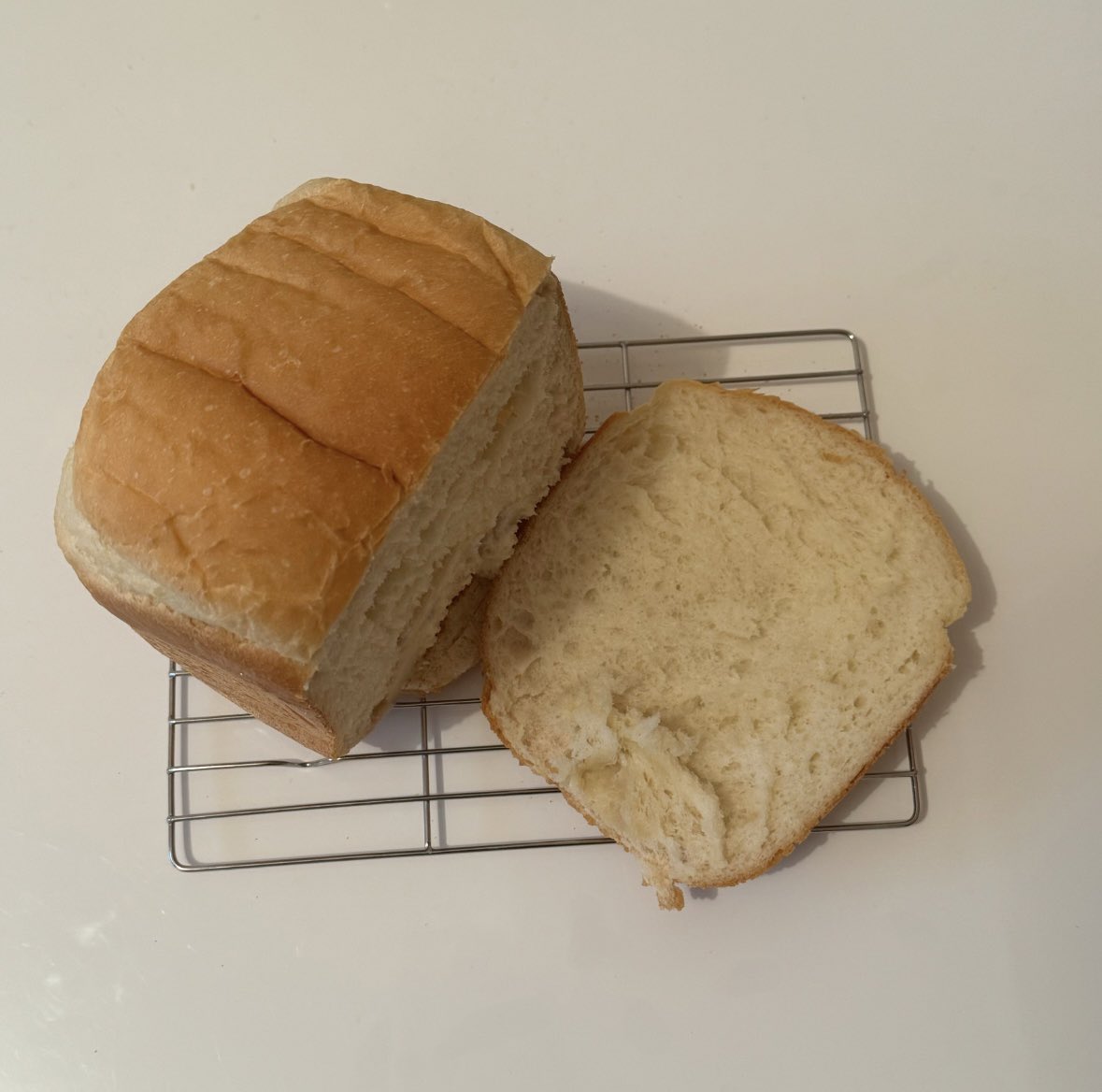 ふわっふわの食パン！
#パン作り #パン作り好きな人と繋がりたい
