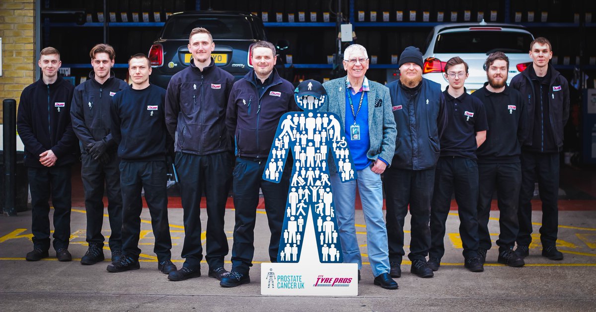 We'll never tyre of this partnership 🚗 

@Tyre_Pros and their centres across the country have been supporting Prostate Cancer UK since 2020 and this year, they're aiming to raise a lifesaving £100,000 👏 

@Kwik_Fit l #ProstateCancer