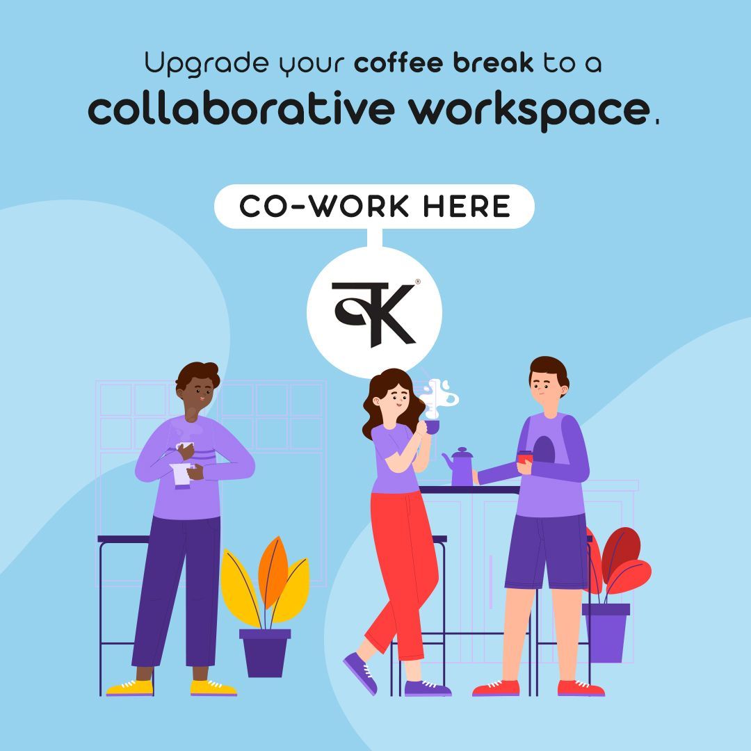 Ditch the lonely desk lunch! 
Turn your coffee break into a chance to connect and collaborate.
 
Co-work with Karya Space !

#Karyaspace #Coworkecosystem #cowork #work #space #coworking #coworkingspace #entrepreneurship #startup #workdesk #productive #karyaspace #coffee