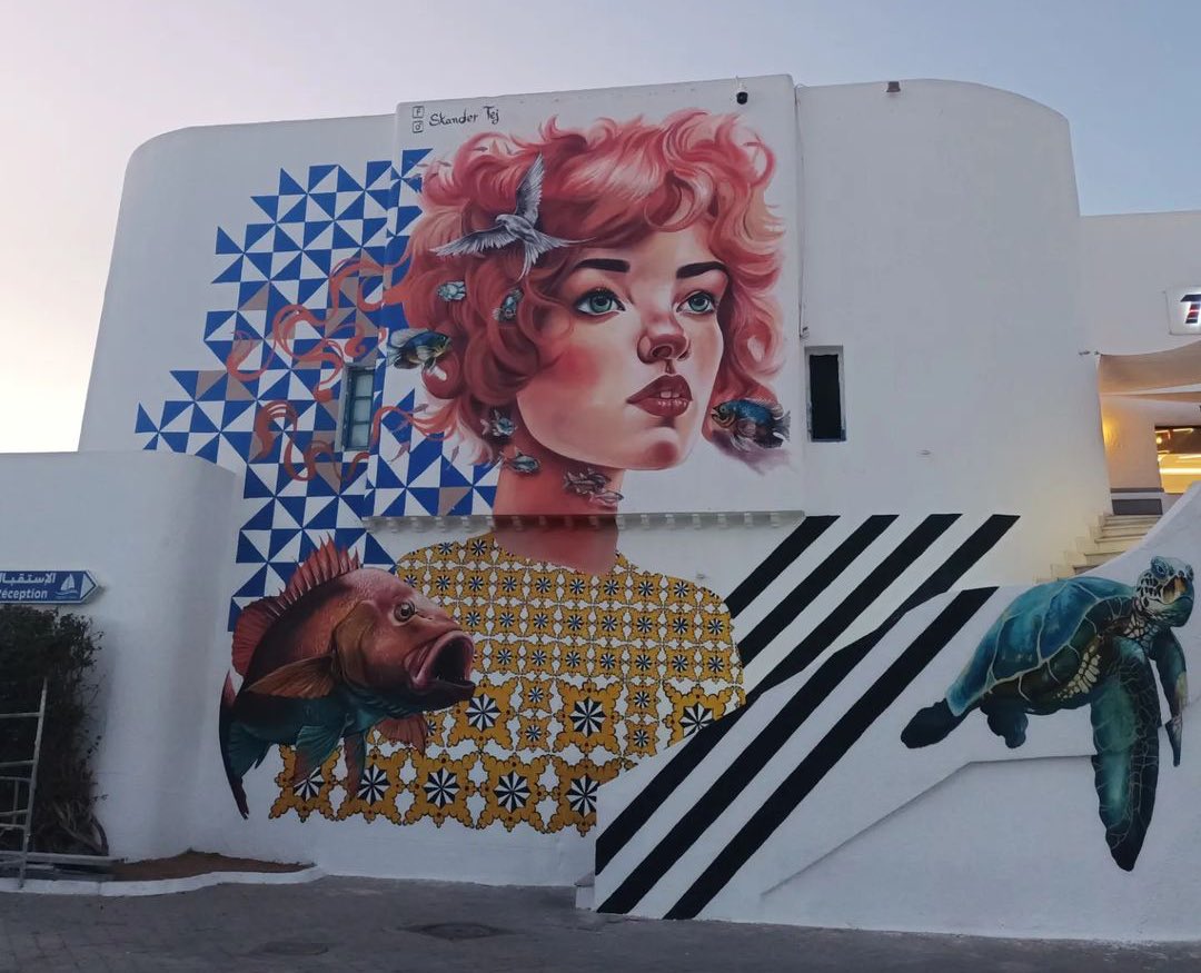 #StreetArt by Skander Tej📍Monastir, Tunisia 🇹🇳