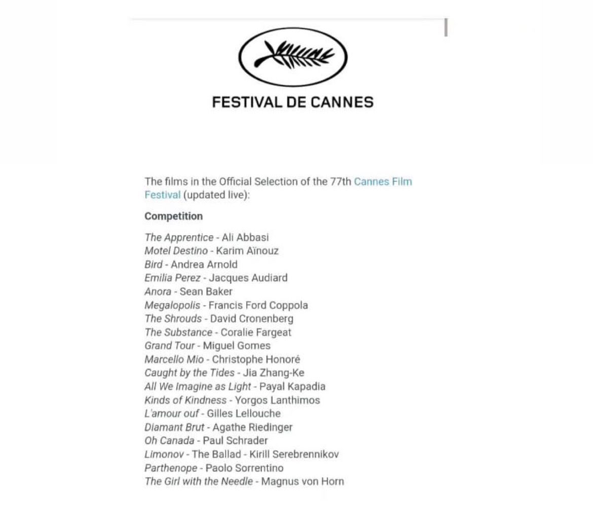 An Indian film “All we Imagine as Light” directed by Payal Kapadia got selected for Cannes festival 2024 In which our Hridhu Haroon is the lead