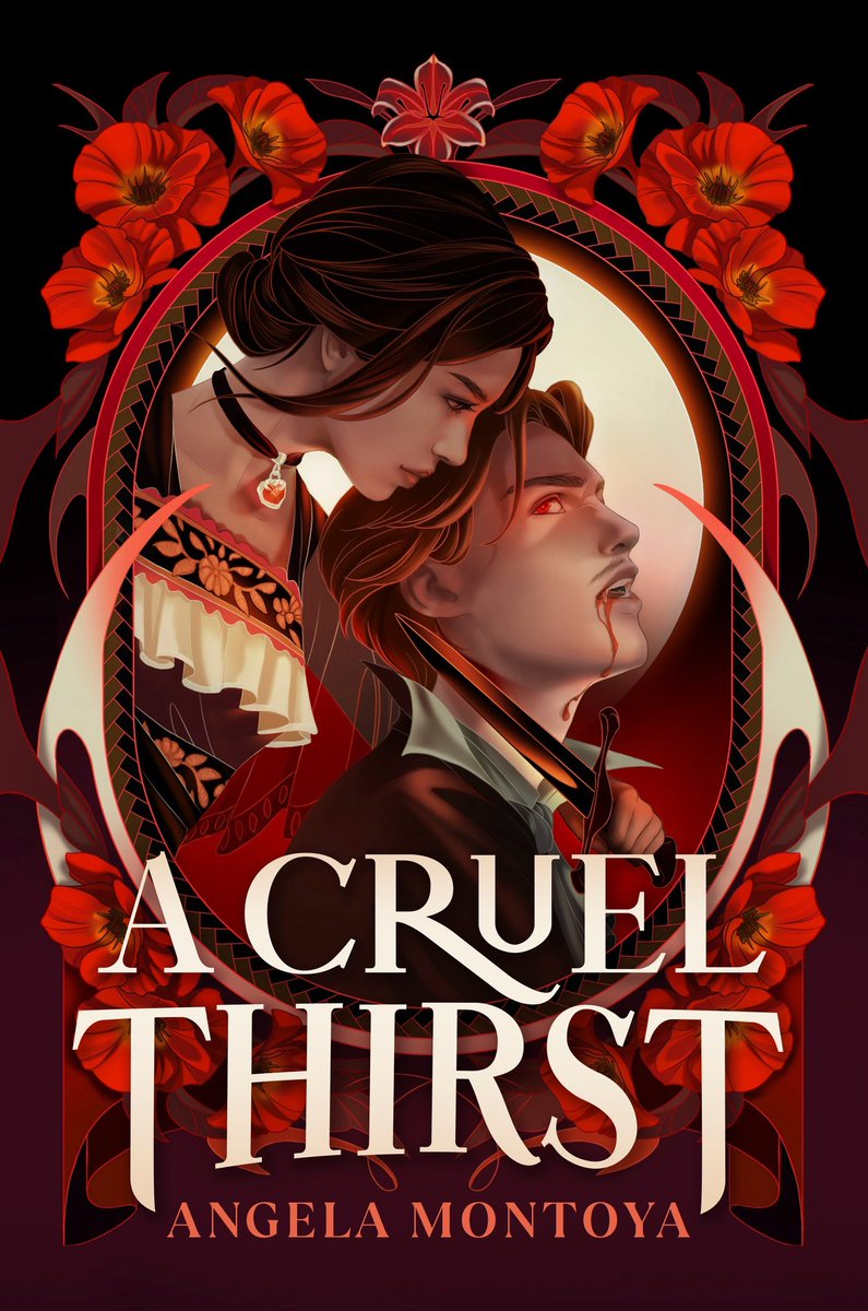 🚨COVER REVEAL🚨 Time to share the cover of my next YA romantic fantasy, A CRUEL THIRST! A CRUEL THIRST: A fledgling vampire and a headstrong vampire huntress must work together–against their better judgment–to rid the world of monsters in this irresistible romantic fantasy.