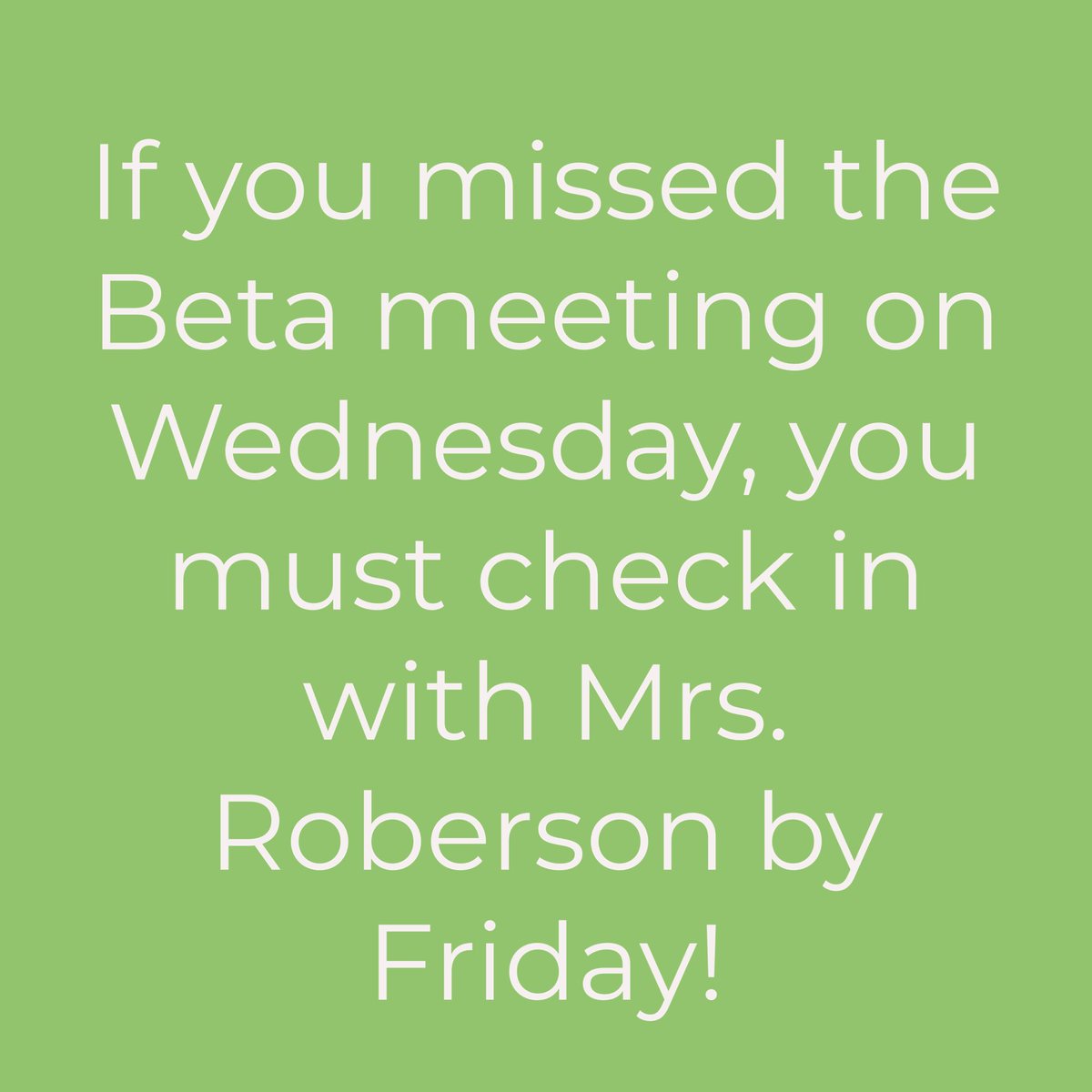 RSHS Beta Club (@rshsbeta) on Twitter photo 