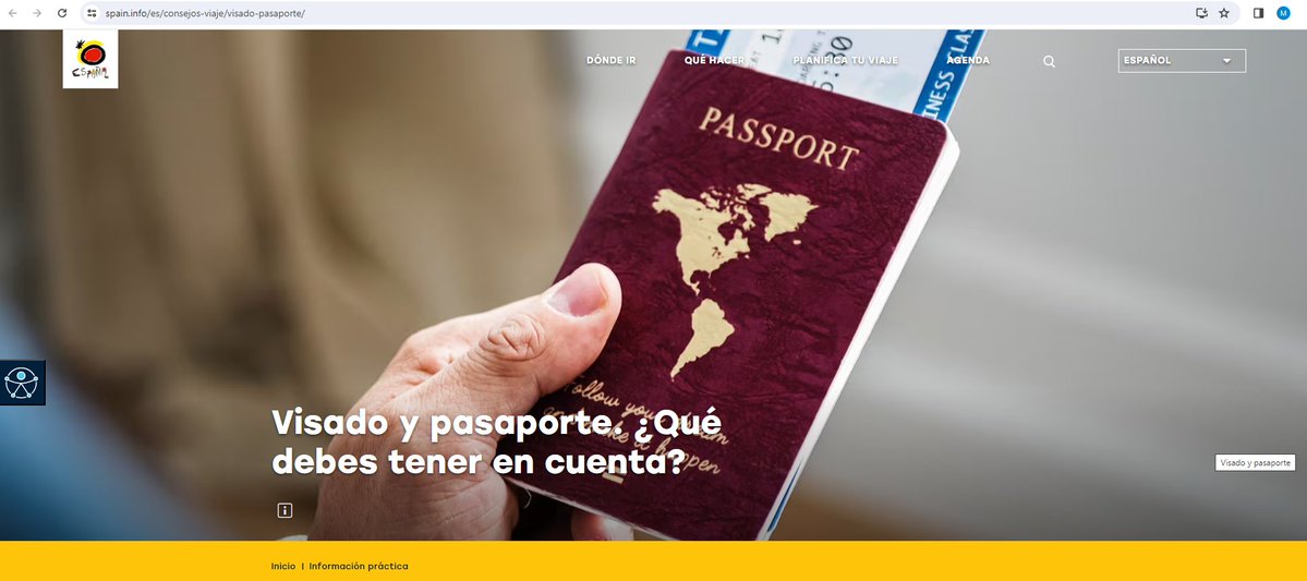📢Una 🆕herramienta de visados en Spain.info⬇️ 🔸Para consultar información esencial de viajes a España, en 11 idiomas 🔹Integra + 3.800 aeropuertos internacionales, con información en 243 países 👀 Aquí 👉acortar.link/hcuzvu 🗞️NdP👉acortar.link/lB3okO