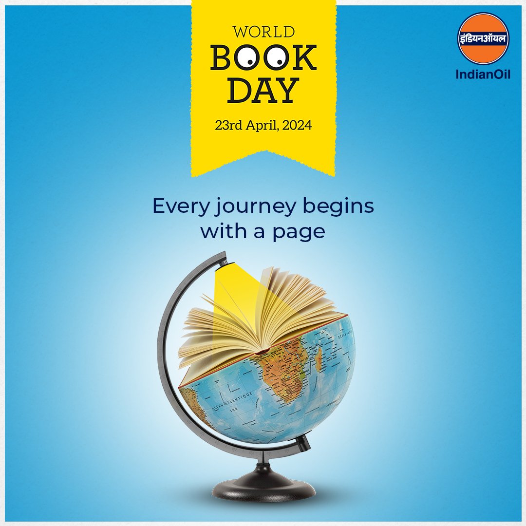 In the quiet corners of libraries, under the soft glow of reading lamps, we embark on adventures that span lifetimes. This #WorldBookDay #IndianOil celebrates the magic of words—their power to ignite curiosity, kindle dreams, and connect hearts.