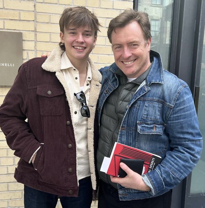 ‼️NEW: Maxwell Jenkins and Toby Stephens in NYC! Shared by @MaxwellJenkins8 on Instagram! ❤️

#TobyStephens #MaxwellJenkins #LostInSpace