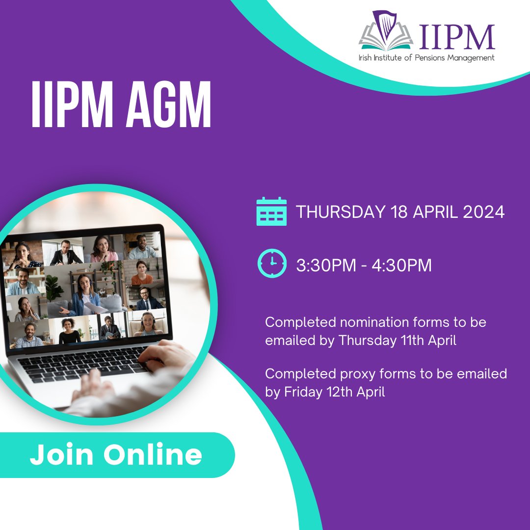 The Irish Institute of Pensions Management (IIPM) tweet media