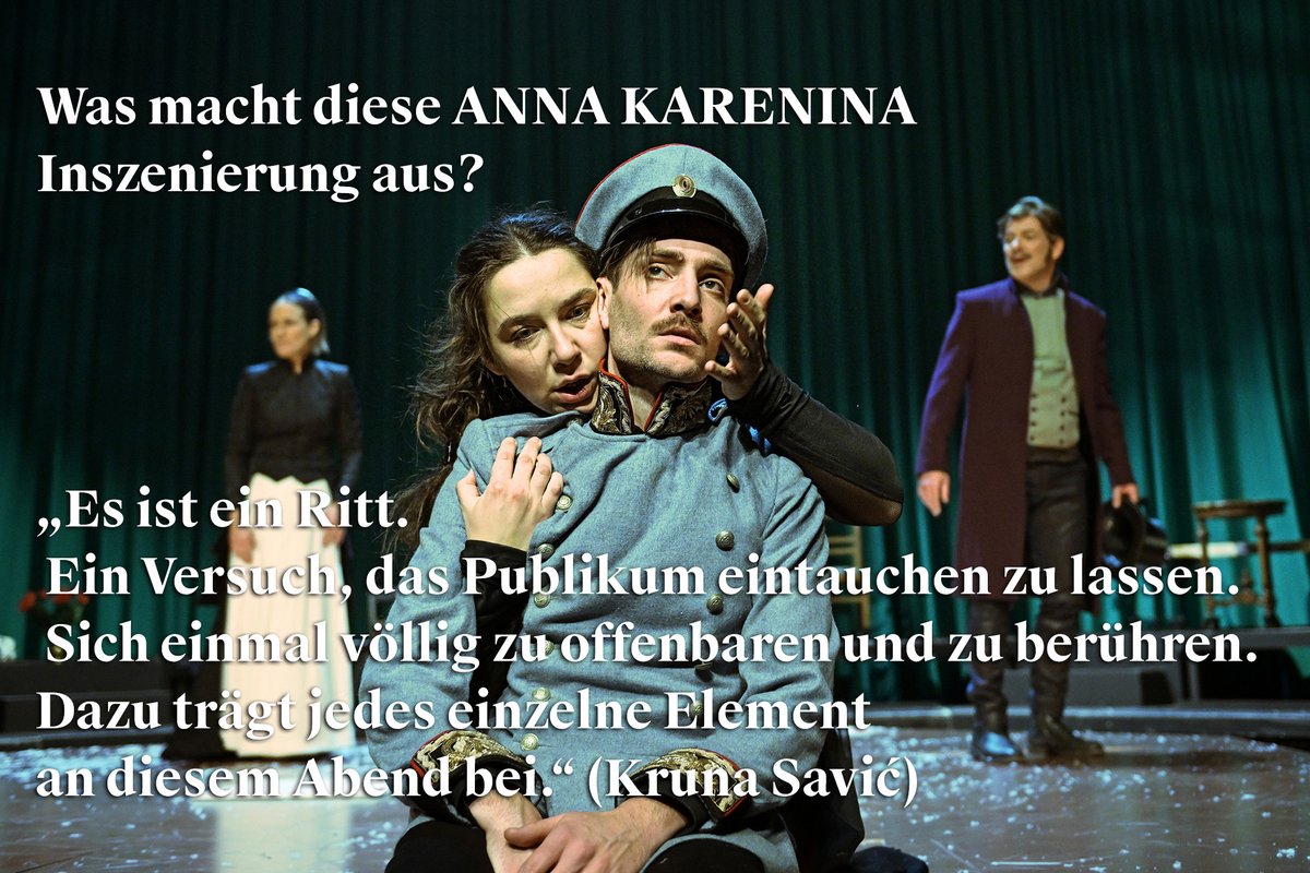 Nach über 20 Vorstellungen verabschieden wir uns bald von der intensiven ANNA KARENINA #Inszenierung von #Regisseur Alexander Nerlich. Wenn ihr sie noch nicht gesehen habt, sind die letzten Gelegenheiten am 28.4. und am 3.5. Karten: bit.ly/stmz-annakaren… #mainz #theater #stmz