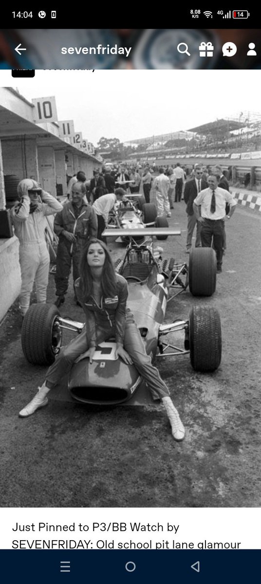 1968 Brands Hatch 🇬🇧🏁
Old school pit lane glamour in Chris Amon's Ferrari.
#classiccars