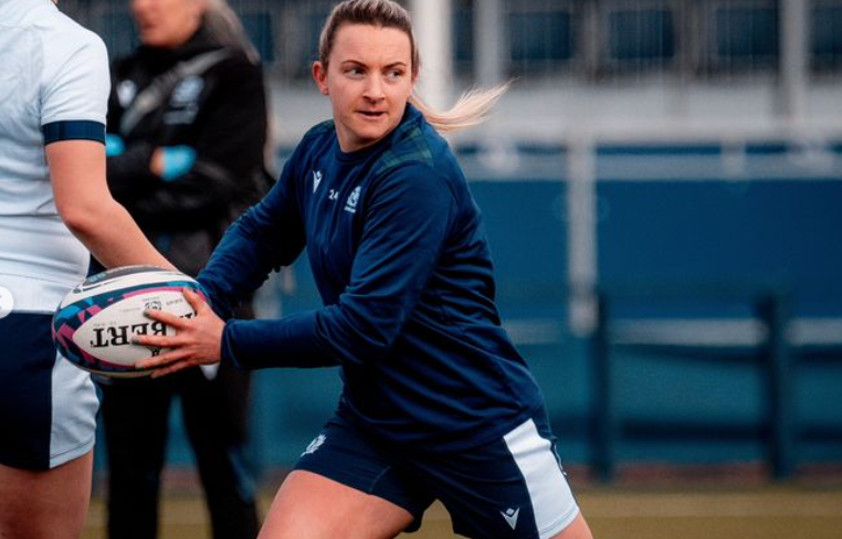 It’s a numbers game for @itschloerollie as she makes the top 10 most capped @Scotlandteam females of all time list before playing in front of 7,774... She says being on that list + general growth of women's game is 'mind-blowing' ✍️ shorturl.at/knGJ1 📸 @N50Sports