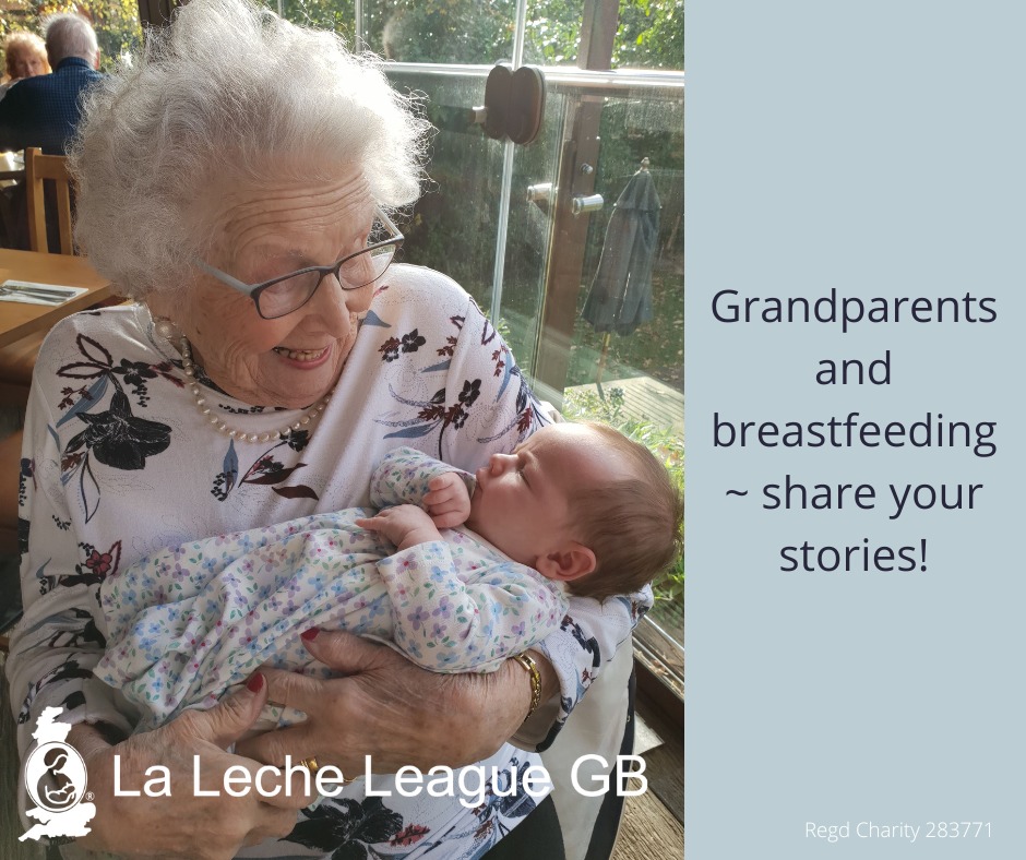 Sometimes breastfeeding support can come across the generations and often grandparents can be our biggest supporters. Can you share your stories of breastfeeding across the generations in your family?