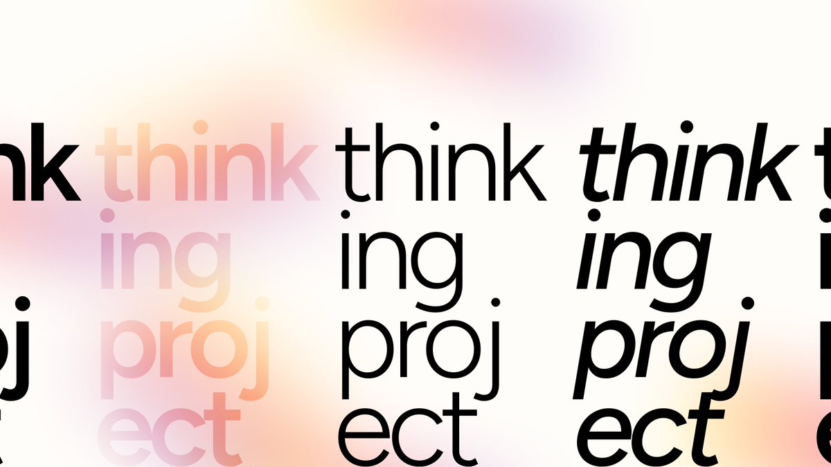 Thinking Project tweet media