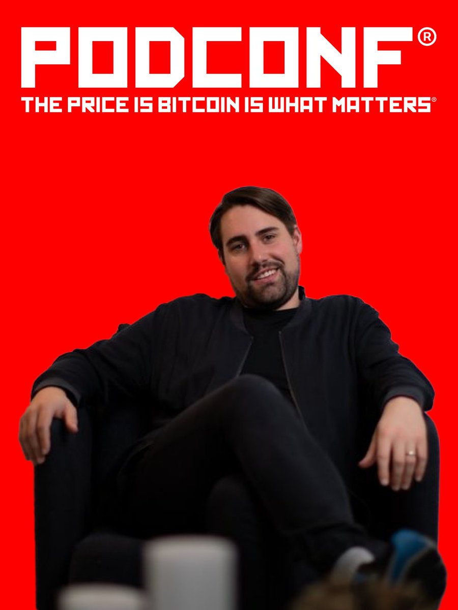 Today we are celebrating @pete_rizzo_ who has massive PODCONF energy. He is speaking on interesting topics @bitblockboom this weekend so be sure to say howdy to him if you make the journey to Texas. Let's hope the bitcoin price increases!