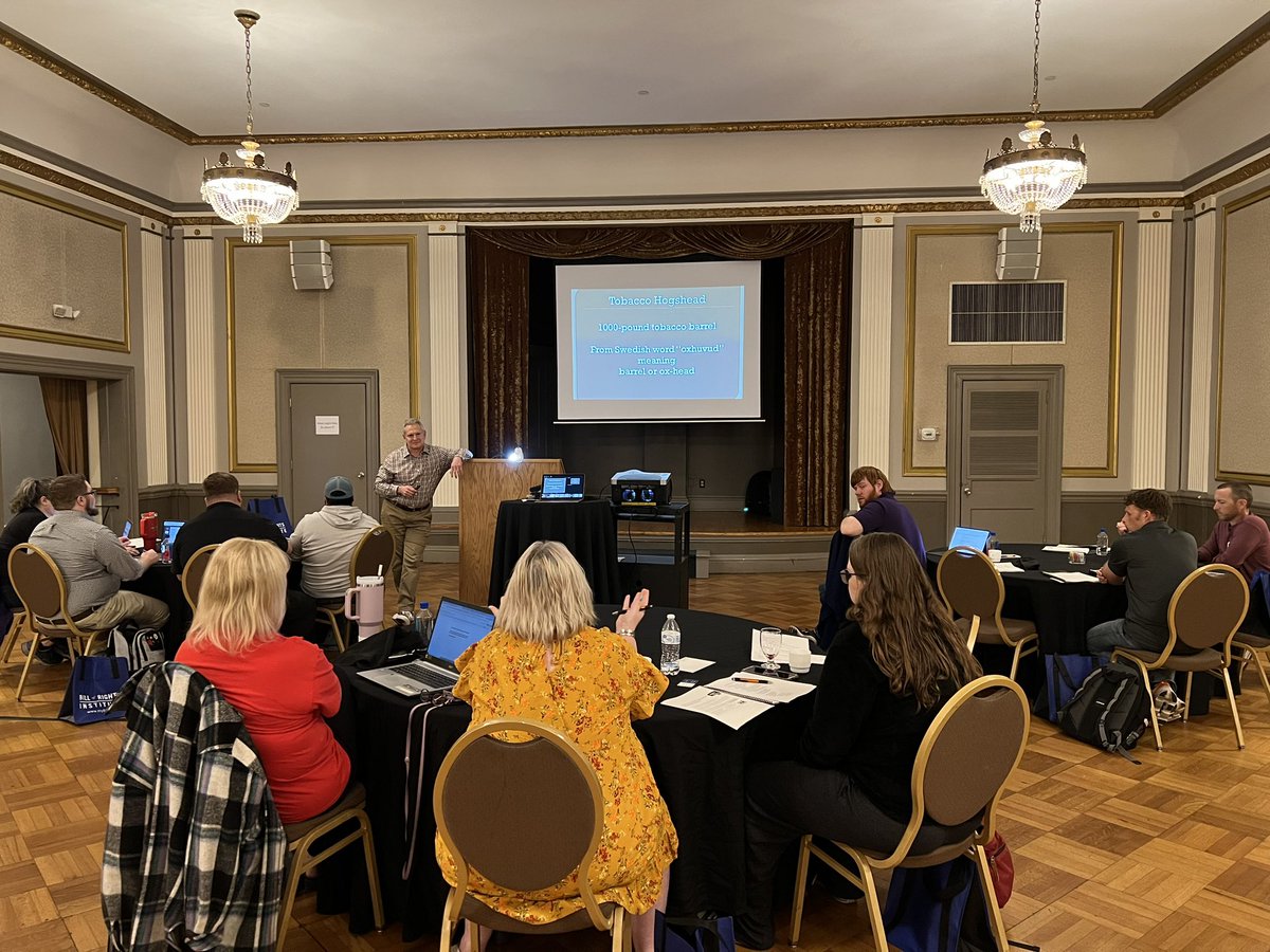 Off to an amazing start in Columbia, MO as we dive into our @BRInstitute Slavery and the Founding curriculum. @madisonteacher @TWilliamsAuthor @racheldhumph