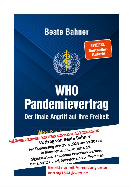 #WhoPandemievertrag #Aufarbeitung