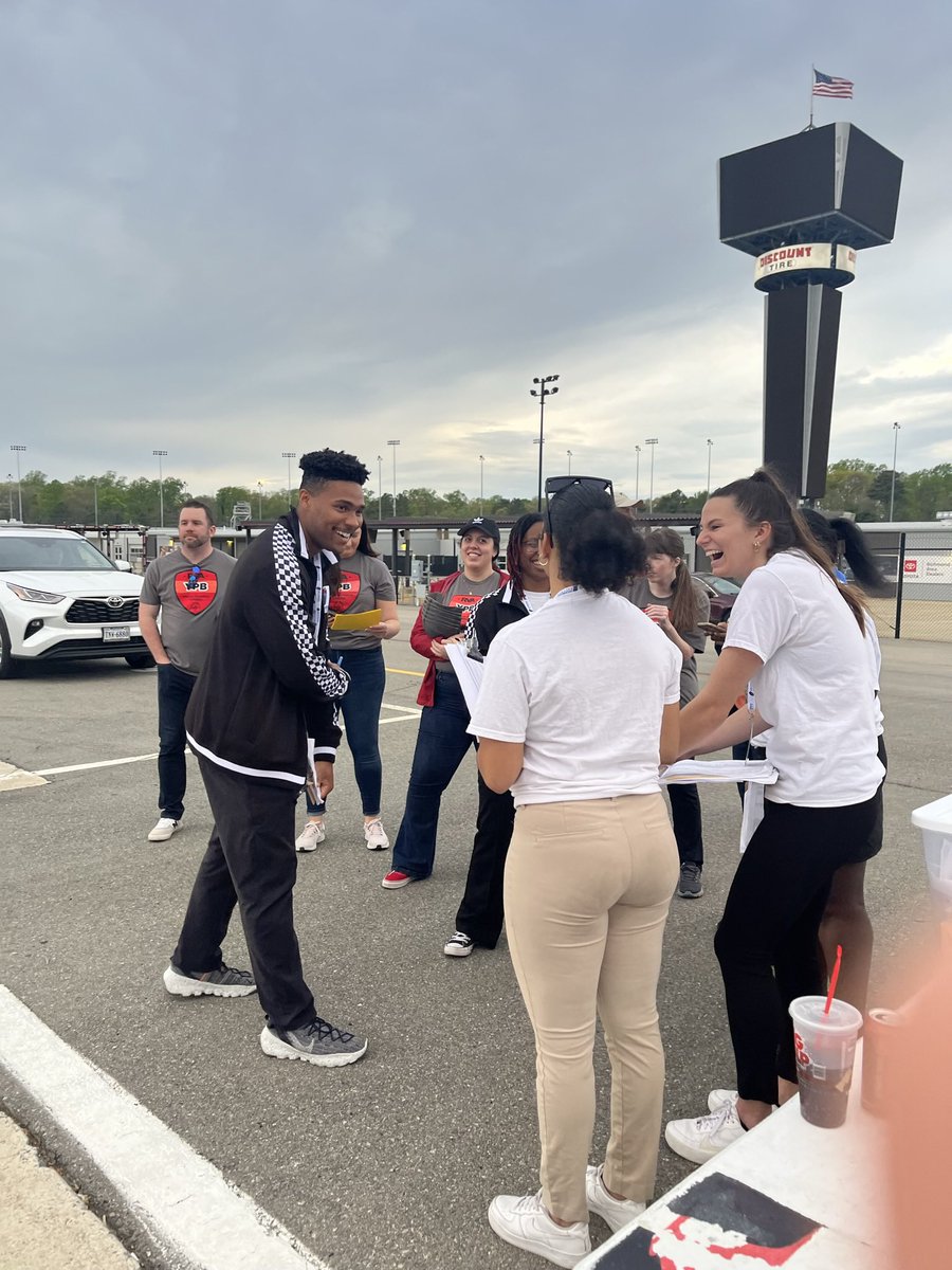 Our students had a blast working with Richmond Raceway on their Track Laps for Charity event to benefit Virginia Special Olympics. Thanks for the opportunity! #CSLnetwork