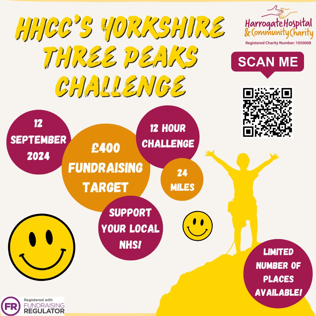 94% of individuals said that ‘green exercise’ like walking and gardening improved their mental health! Challenge yourself and make those important changes to improve your mental health. Sign up to the Yorkshire Three Peaks challenge today – hhcc.co.uk/events/yorkshi…