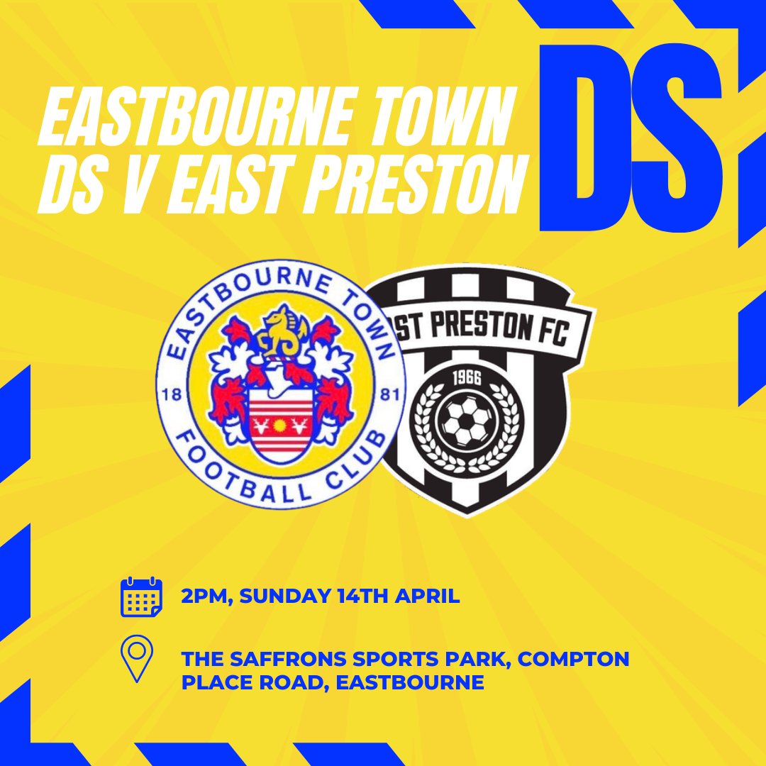 The DS welcome East Preston at The Saffs this weekend.