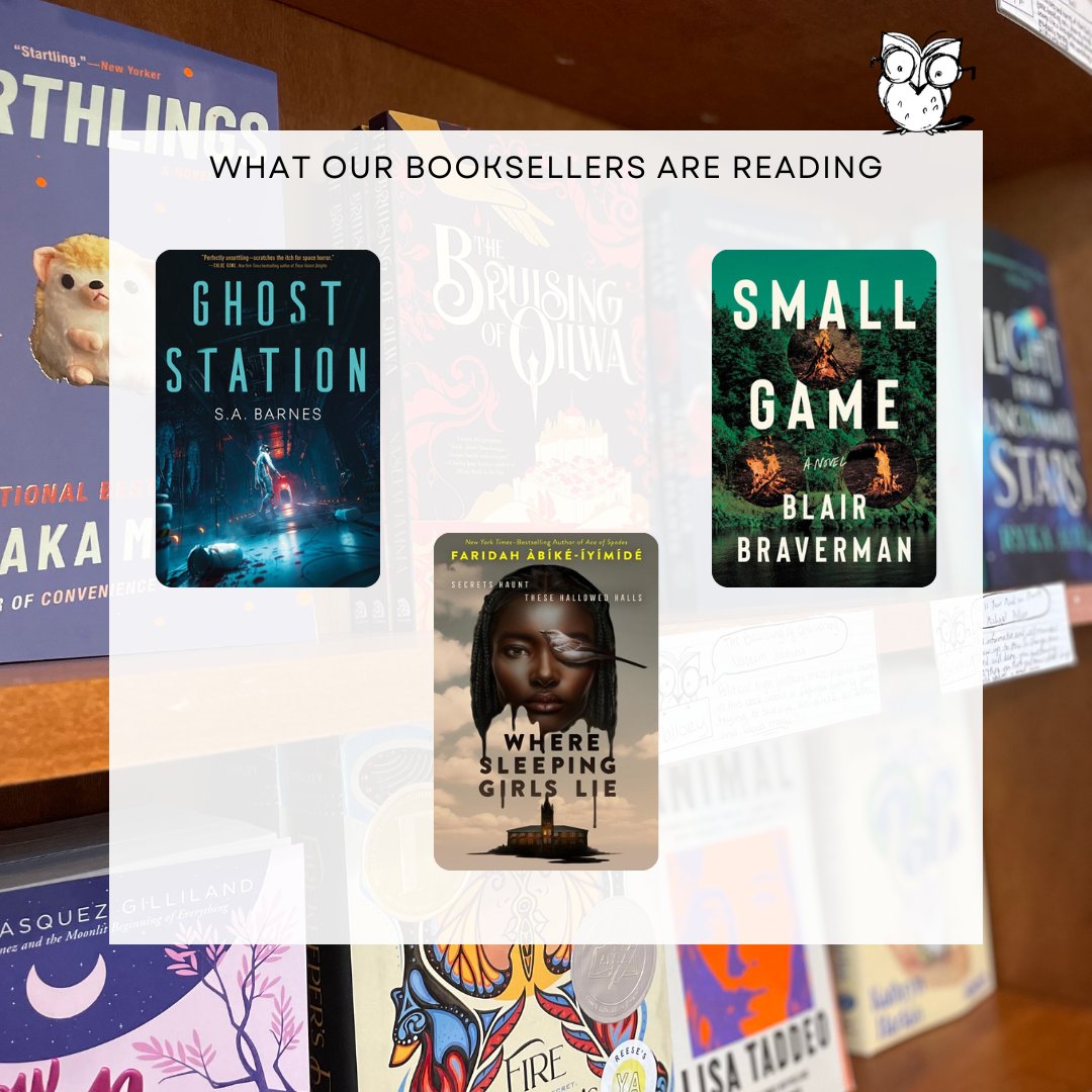 Check out what our staff are reading - backlist, new releases, and upcoming books galore 🤩 What have you been reading recently?