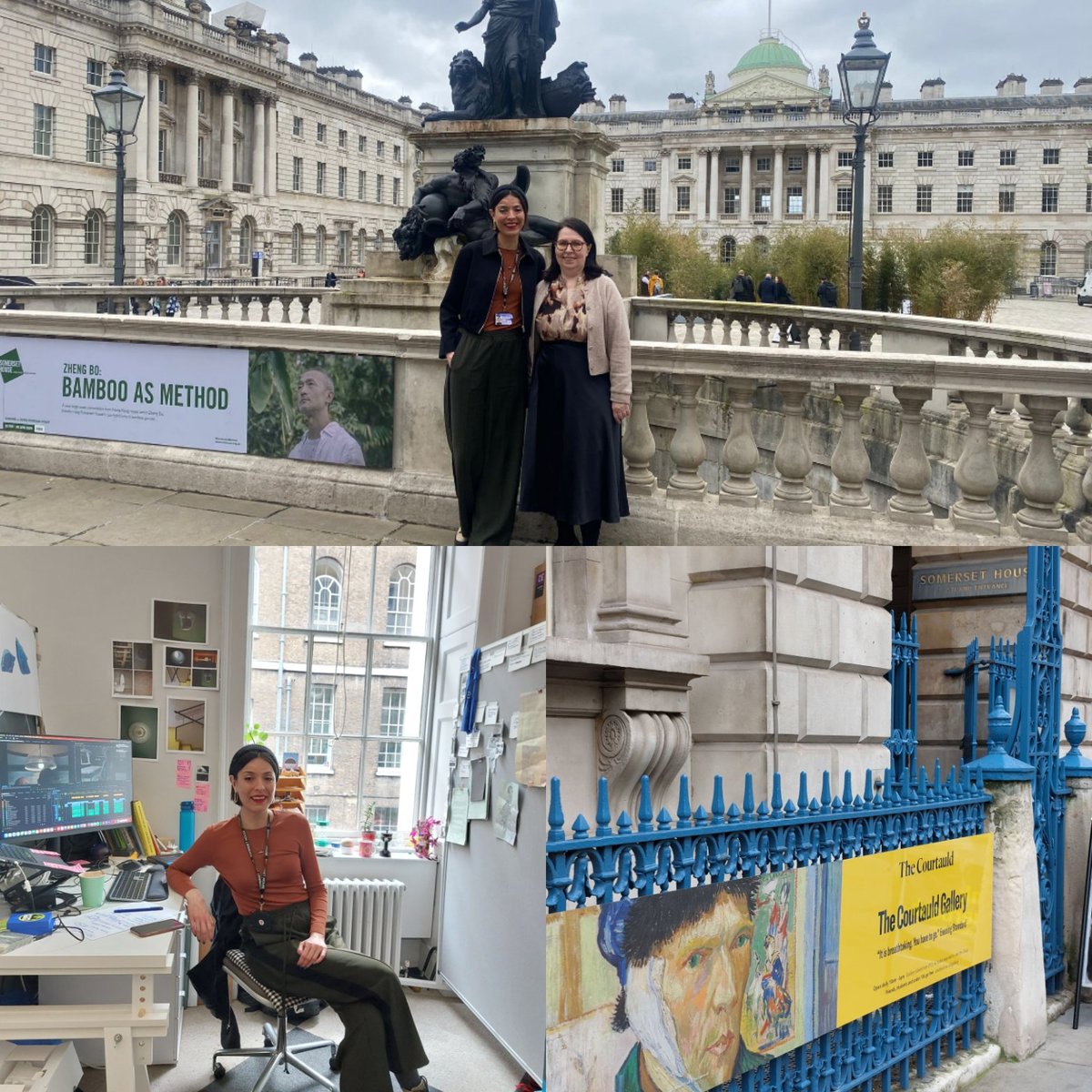 Fruitful meeting today with brilliant    Ilona Sagar at @SomersetHouse studios where she works related to her current project related  #paimiosanatorium @AaltoFoundation but we are starting soon an epilepsy related art project with @UniEastFinland and #Saastamoinenfoundation