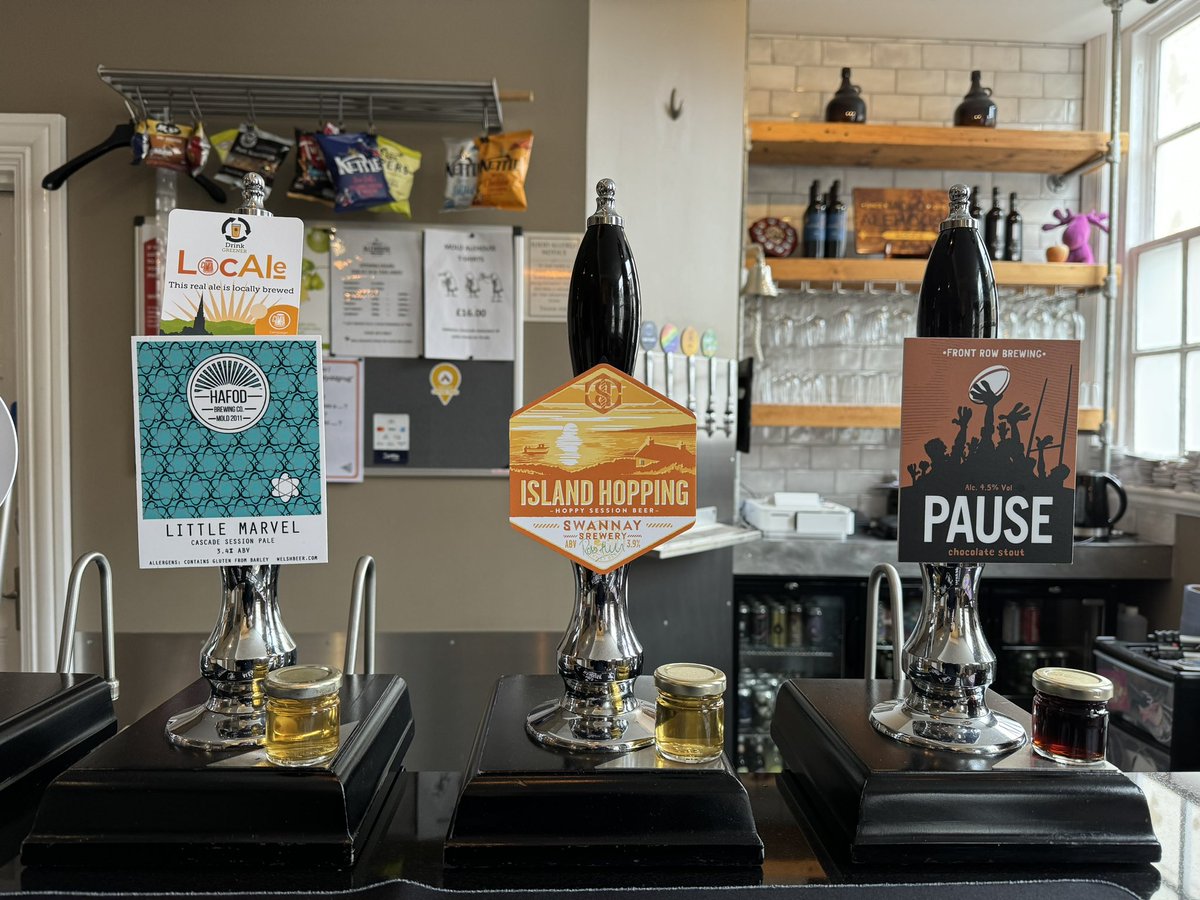 Mold Alehouse (@moldalehouse) on Twitter photo Thursday’s cask ale from 4pm to 10pm -
Little Marvel - <a href="/hafodbrewery/">Hafod Brewing Co Ltd</a>
Island Hopping - <a href="/SwannayBrewery/">Swannay Brewery 🍻</a>
Pause Chocolate Stout - <a href="/FrontRowBrew/">Front Row Brewing</a> Thursday’s cask ale from 4pm to 10pm -
Little Marvel - <a href="/hafodbrewery/">Hafod Brewing Co Ltd</a>
Island Hopping - <a href="/SwannayBrewery/">Swannay Brewery 🍻</a>
Pause Chocolate Stout - <a href="/FrontRowBrew/">Front Row Brewing</a>