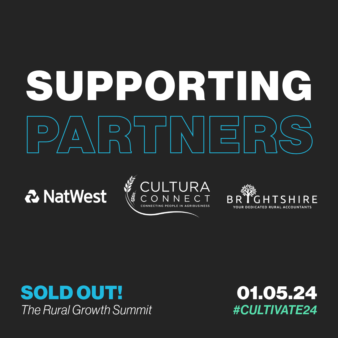 We're excited to be at @cultivate_conf this May with supporting partners including Cultura Connect, Brightshire and Natwest. With a profound understanding of the ag industry, these businesses are cultivating growth and innovation in the industry. 🌱 #Cultivate24