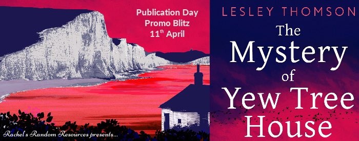 🎉 📚 Delighted to be joining in with the #PublicationDay #PromoBlitz for the fabulous 

#TheMysteryOfYewTreeHouse
@LesleyjmThomson 

My review can be found here:
twoheadsarebetterthanone.home.blog/2023/09/19/the…
@rararesources @AriesFiction
