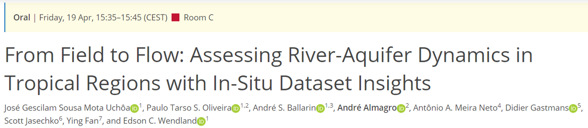 GescilamUchoa's tweet photo. We'll be presenting the findings from my master's degree at the @EuroGeosciences. Thanks to @andre_almagro_ who will be the presenter.
Excited for the opportunity! #EGU24 

Session HS2.5.1: https://t.co/s3SHEroy9K https://t.co/5m65SFgoBP