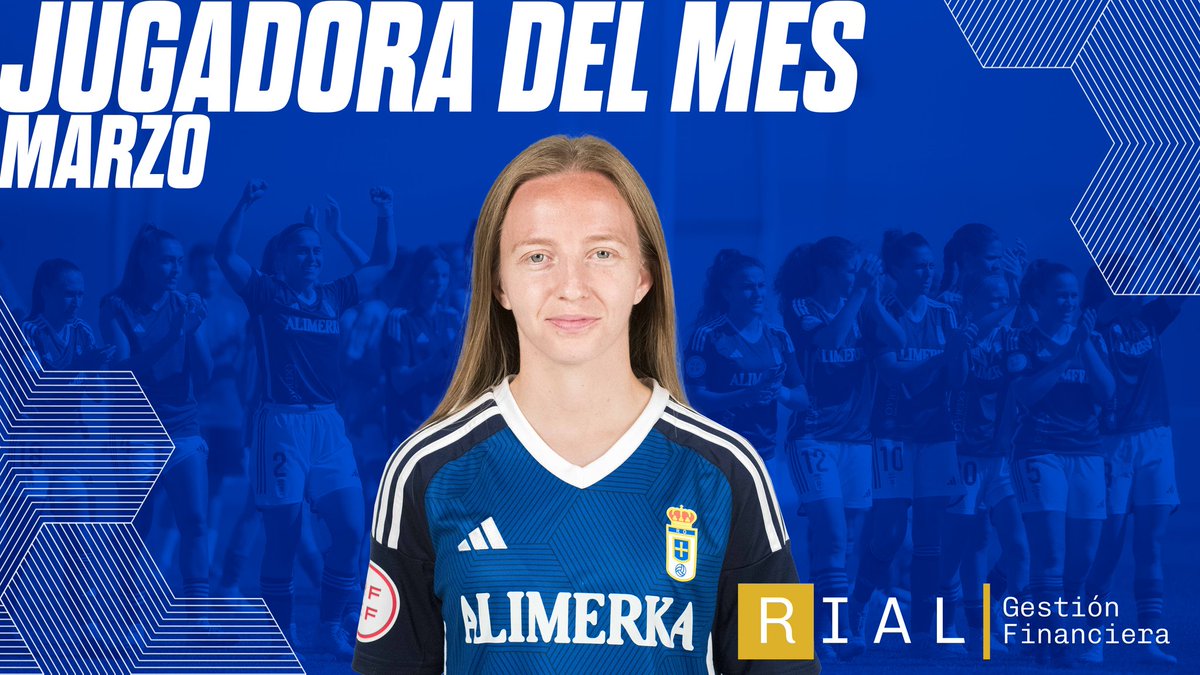 Real Oviedo Femenino (@realoviedofem) on Twitter photo <a href="/rialgestion/">rialgestion</a> 🗳️💙 ¡OVIEDISTAS! (4/4)
🔁💙 RT o MG para votar a Elena Pradilla como Jugadora <a href="/rialgestion/">rialgestion</a> de MARZO
#RealOviedoFemenino 🔵⚪ <a href="/rialgestion/">rialgestion</a> 🗳️💙 ¡OVIEDISTAS! (4/4)
🔁💙 RT o MG para votar a Elena Pradilla como Jugadora <a href="/rialgestion/">rialgestion</a> de MARZO
#RealOviedoFemenino 🔵⚪