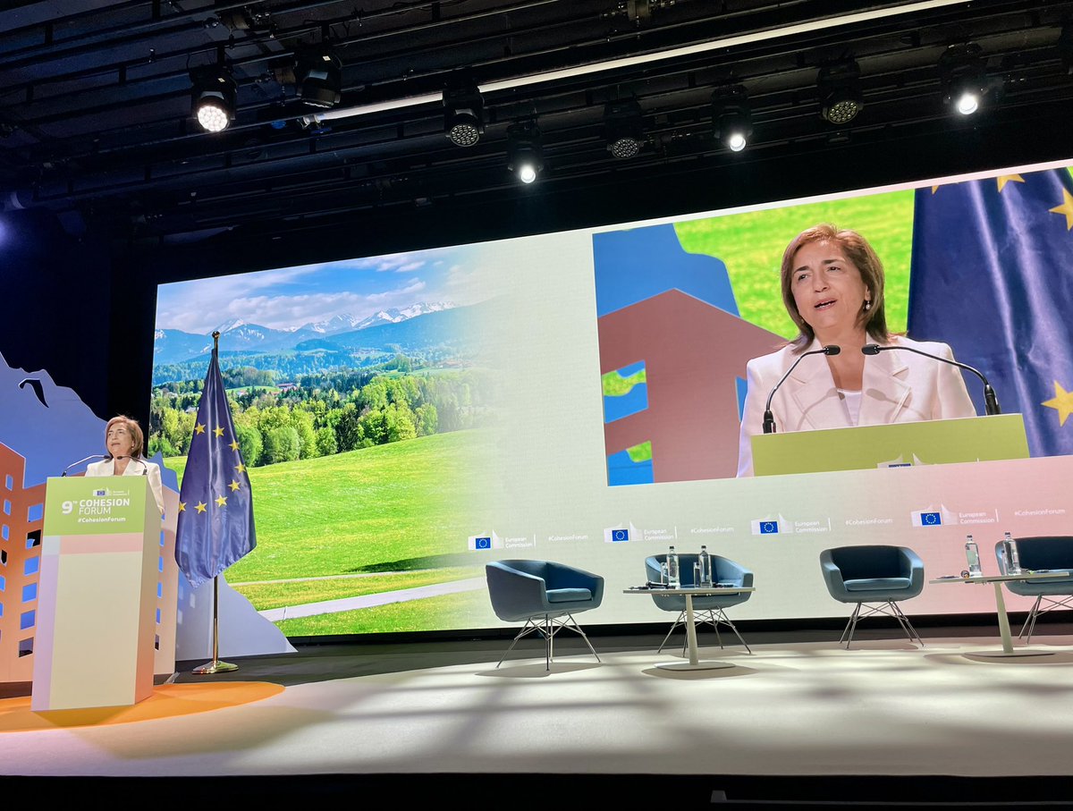 Looking forward to 2 days of stimulating discussions about the future of a strong European cohesion policy! The 9th Cohesion Forum is opened by Themis @ChristophidouEU, Director-General for Regional and Urban Policy of the @EU_Commission. ec.europa.eu/regional_polic…