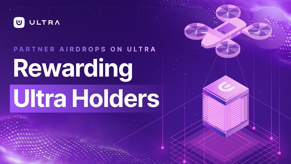 Ultra_io's tweet photo. 🌟 Unlock exclusive airdrops with Ultra 🌟

We’re rolling out more rewards for the Ultra community! 

Qualify for partner airdrops by:

🔹 Holding $UOS across the Bronze, Silver, and Gold tiers.
🔹 Owning Ultra Legacy Uniqs.

Dive into the benefits of being part of the Ultra ecosystem and discover how to maximize your rewards.

Learn more: https://t.co/C0PWbc7JtD