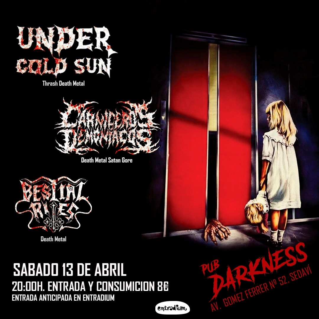 Os esperamos en Valencia!!..
Ven y gozatelo con nosotros  Carniceros Demoníacos y Bestial Rites.
Entradas en: entradium.com/es/organizers/…
