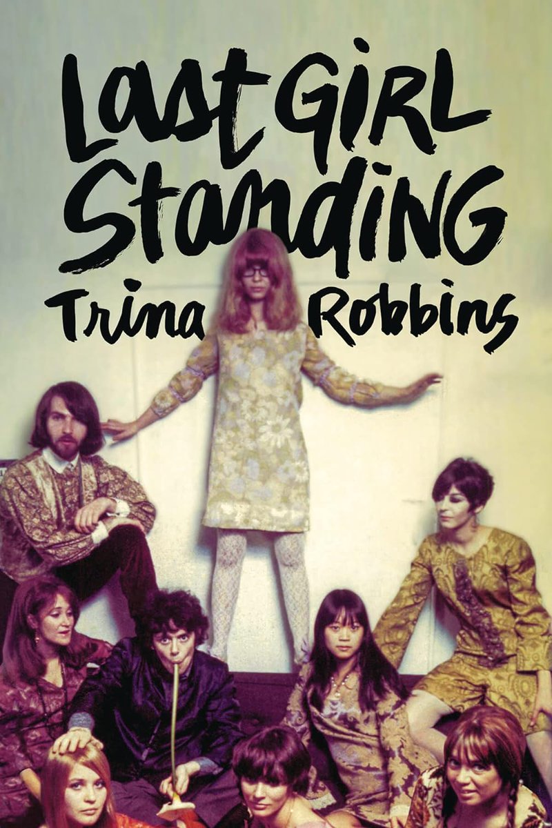 So I know what I'll be re-reading now. Trina Robbins is the very definition of a life well lived. Remember seeing her talking at UKCAC (maybe late '90s?). Everyone I went with was surprised I chose her talk over a super-hero panel that clashed with it. I made the right choice!
