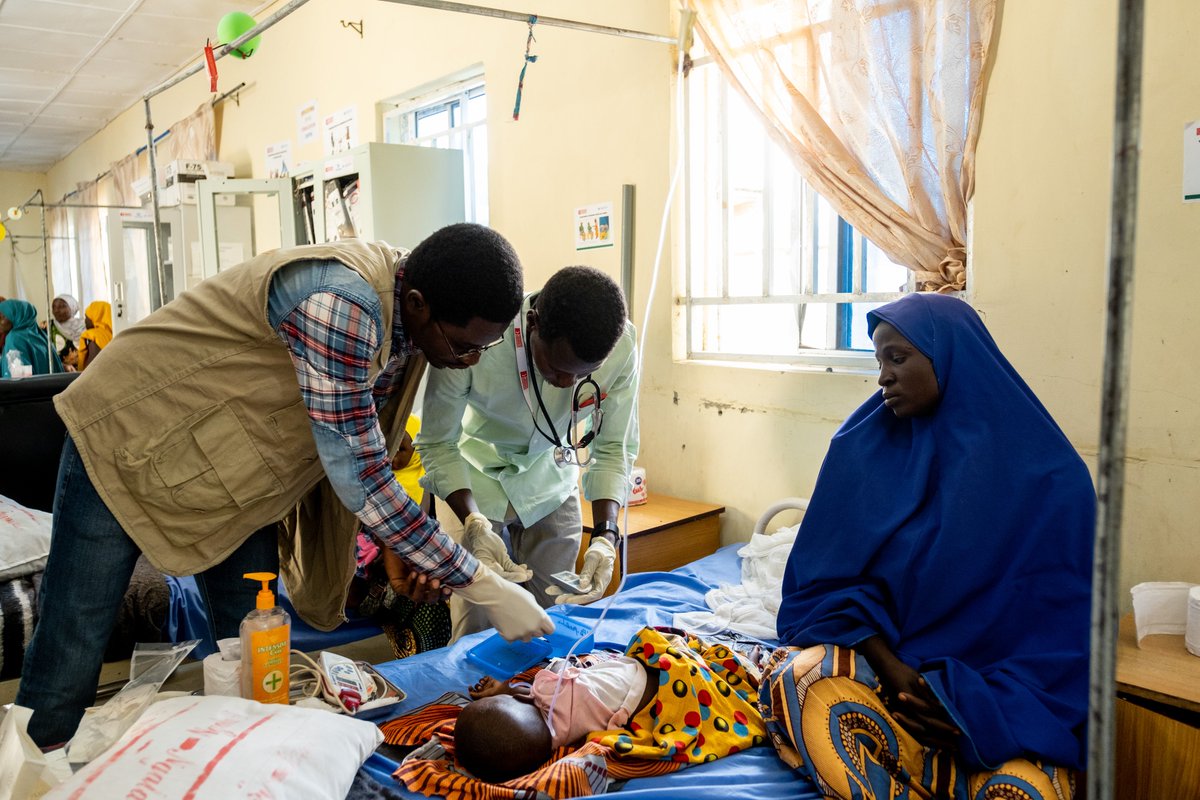 ⚠️There is an almost two-fold surge in severe acute malnutrition among children under 5 in Borno, Adamawa and Yobe states comparable to cases during the peak of the 2022 severe lean season. Funding is urgently required to protect children’s lives. More➡️ reports.unocha.org/en/country/nig…