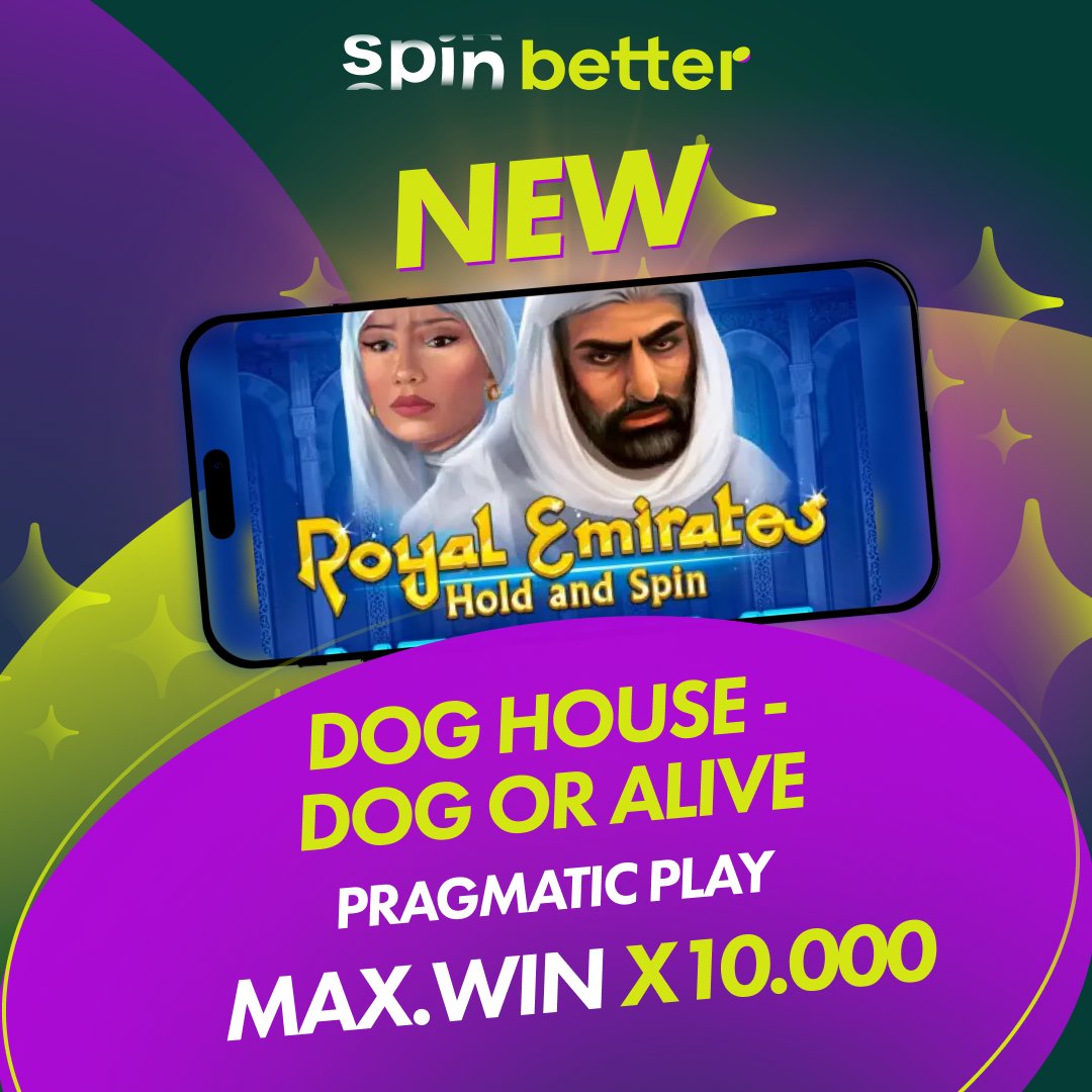 New Release: Royal Emirates Hold and Spin by Barbara Bang.

Experience the atmosphere of wealth and luxury in the new slot game, Royal Emirates. Spin the reels, catch your winnings, and double them in the risk game.

Click spinbetredir.com/245f?p=slots%3…