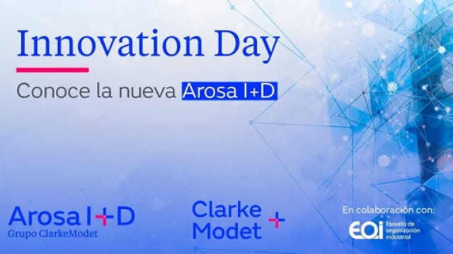 📢Innovation Day: conoce la nueva Arosa I+D.

🟢Analizaremos, junto a empresas e instituciones líderes en innovación, las últimas tendencias en gestión de la I+D+i, liderazgo tecnológico, y propiedad intelectual.

🔗n9.cl/8nygv

📅18/04
⏰12:00 a 13:30 h.
🏡 Madrid