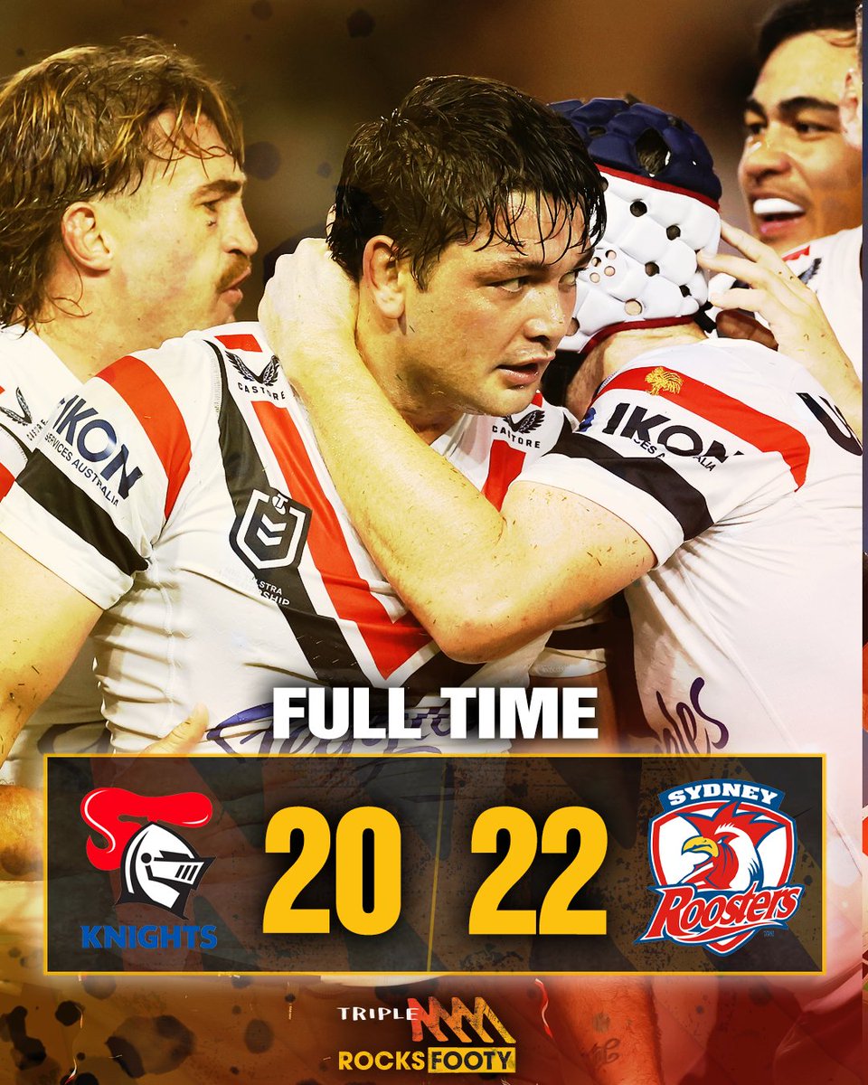 The Roosters hold on!