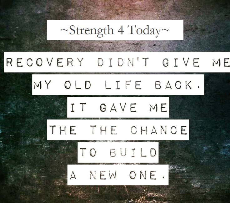 Recovery Didn't Give Me My Old Life Back.
It Gave Me The Chance To Build A New One.

#RecoveryPosse #Strengthfor2day