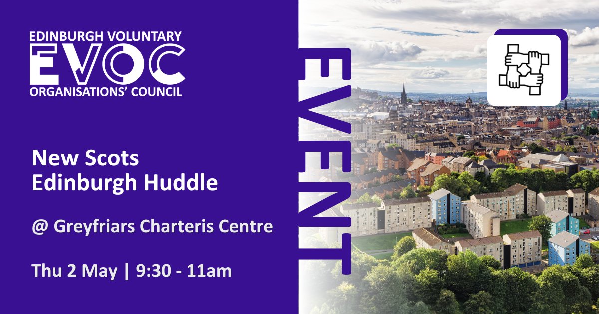 Following the New Scots Strength in Partnership Gathering in November 2023, we're pleased to invite you to join us for an informal update and networking session at 📍@CharterisCentre 🙌 🗓️Thu 2 May, 9:30am - 11am More info ▶️ bit.ly/4cPxivt