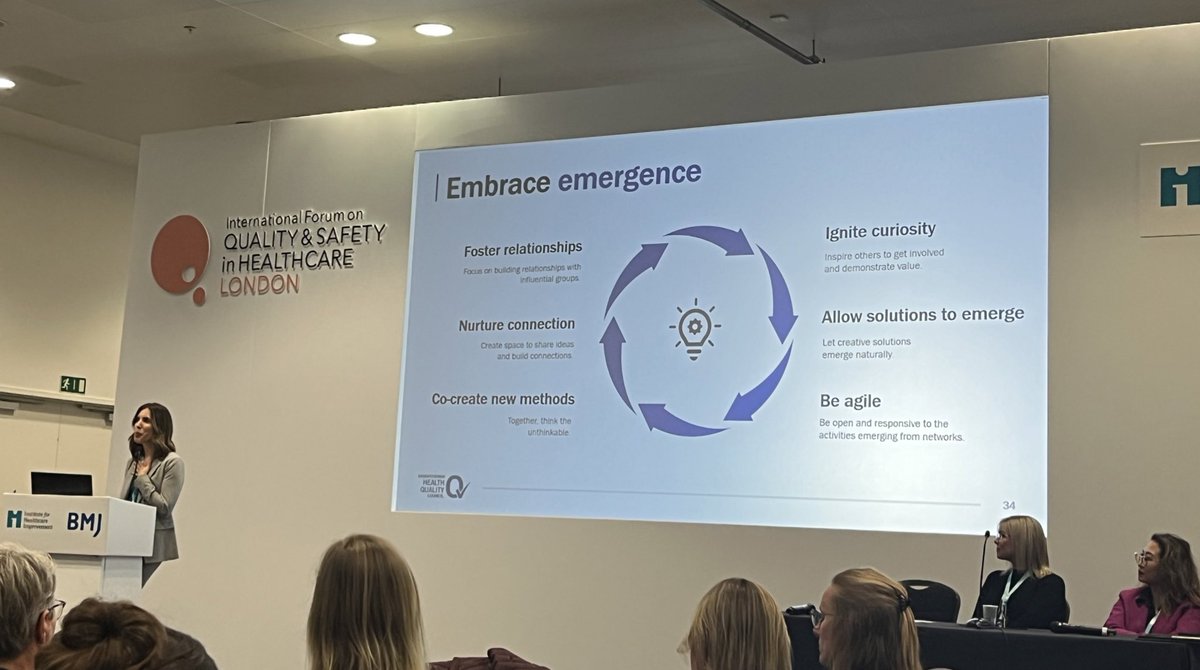 Don’t wait, start acting once you have found your enthusiastic change makers, then build the merging roads for others to join when they are ready #Quality24
